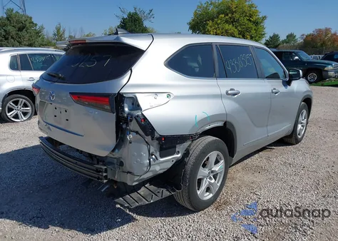 2023 Toyota Highlander L z USA, uszkodzony, nr VIN 5TDKDRAH0PS510538